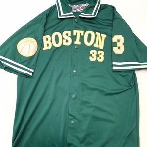 212 NYC Boston 33 Basketball Warmup Jacket Mens XL